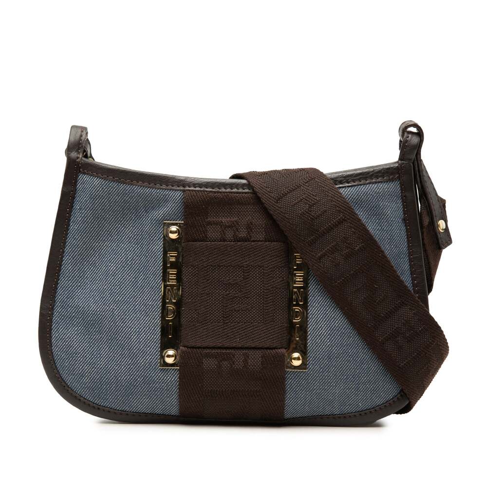 Fendi Baguette Shoulder Bag Denim #327111F94B